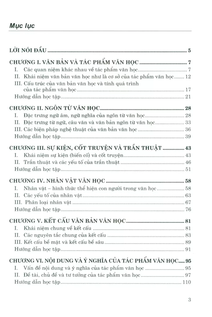 GIÁO TRÌNH LÍ LUẬN VĂN HỌC - TÁC PHẨM VÀ THỂ LOẠI VĂN HỌC
